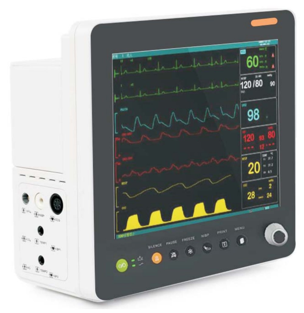 ROESO KP-700 multi-parameter veterinary monitor